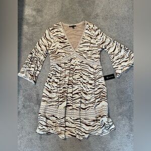 INC Talia Tiger Print Dress